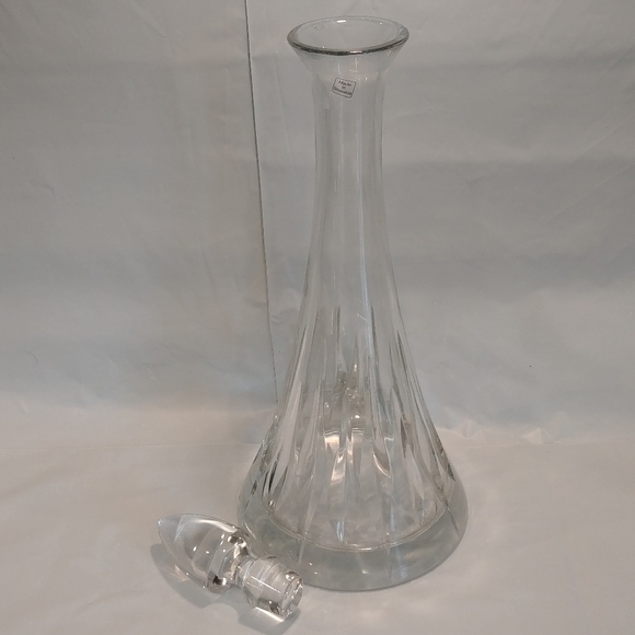 VTG Crystal Glass Ship Decanter With Stopper. Made In Slovakia. - Picture 4 of 8
